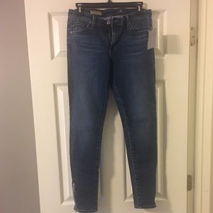 AG Jeans- The Zip-Up Legging Ankle- Size 28